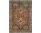 6x8 Vintage Rust Persian Style Hand Knotted Low Pile Wool Area Rug